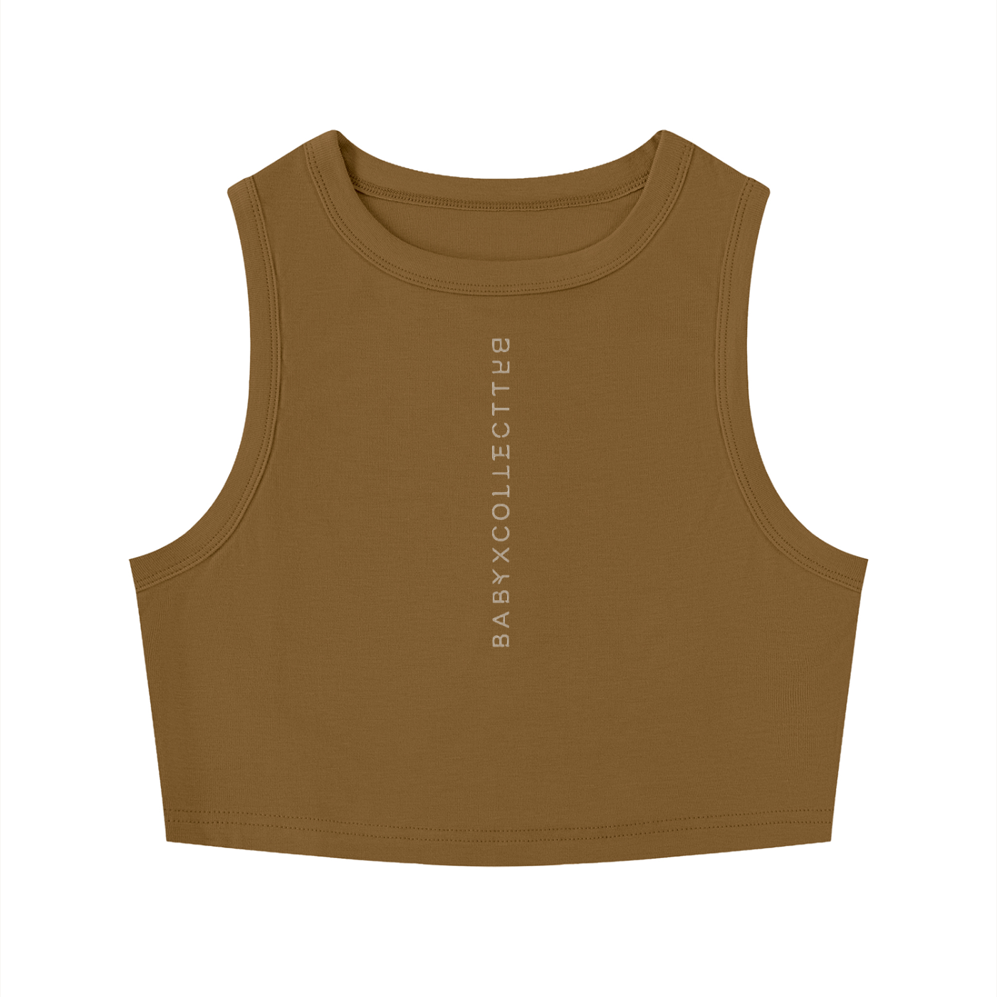 Women's Tight Crewneck Crop Tank Top
