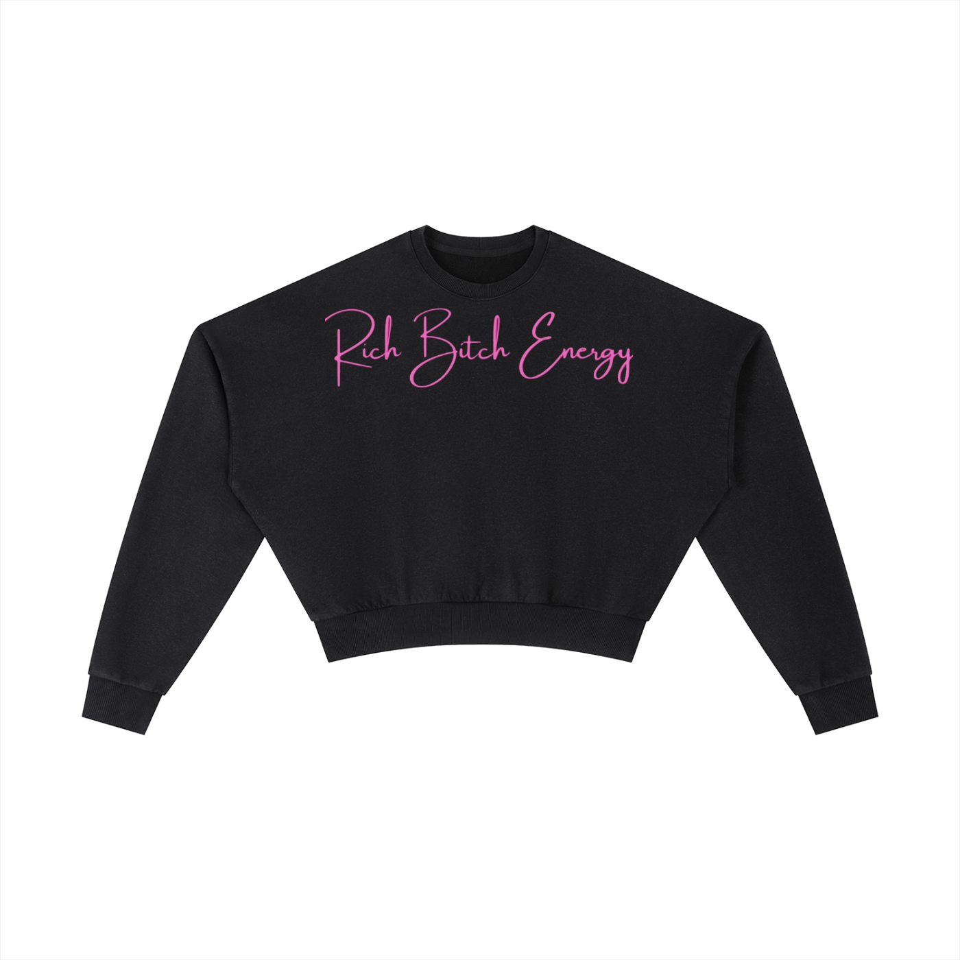 Vintage Washed Cropped Sweatshirt
